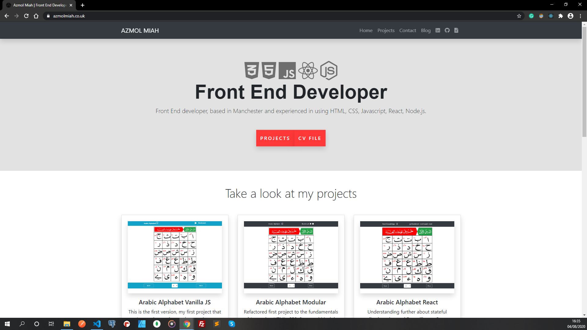 my portofolio project image